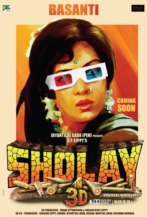 Sholay Movie Poster