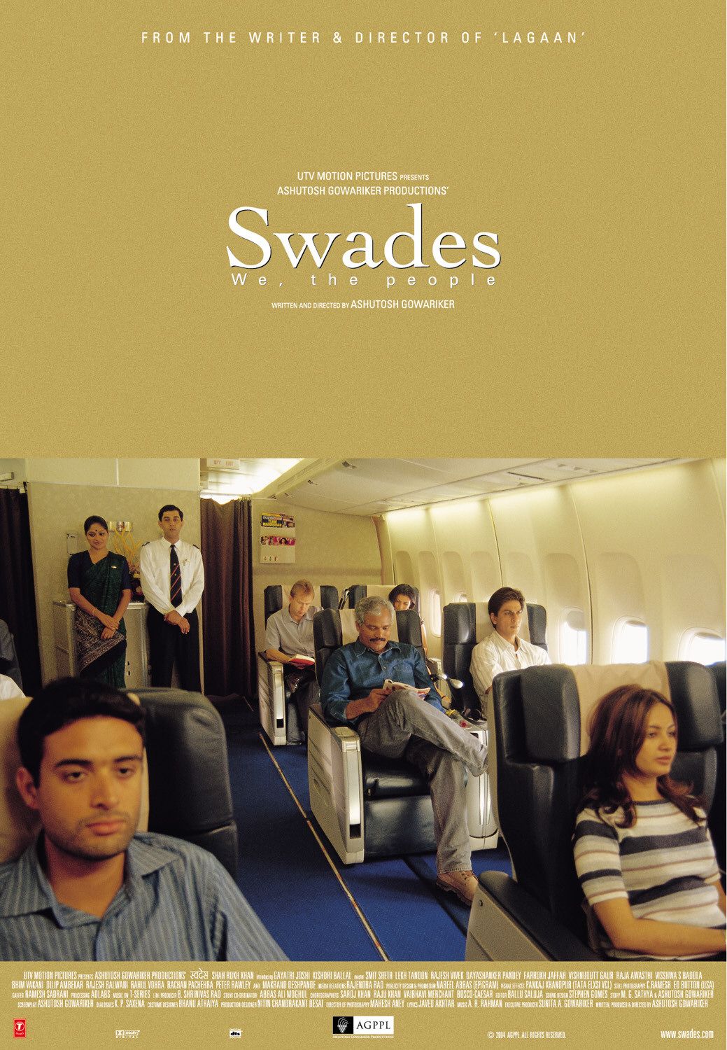 Extra Large Movie Poster Image for Swades (#4 of 7)