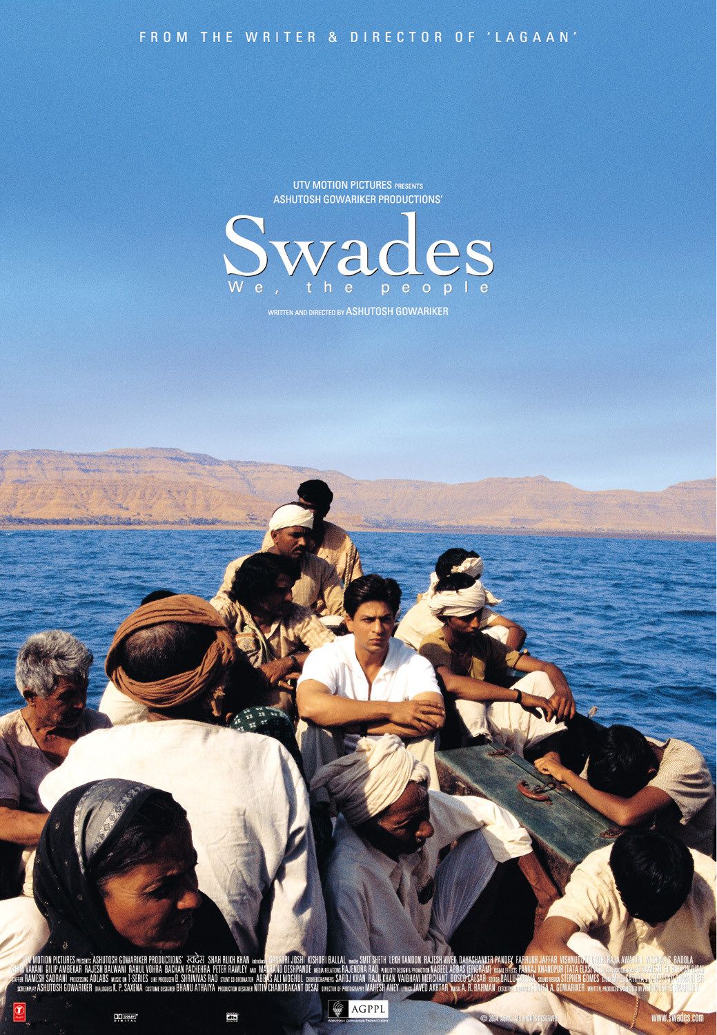 Extra Large Movie Poster Image for Swades (#1 of 7)