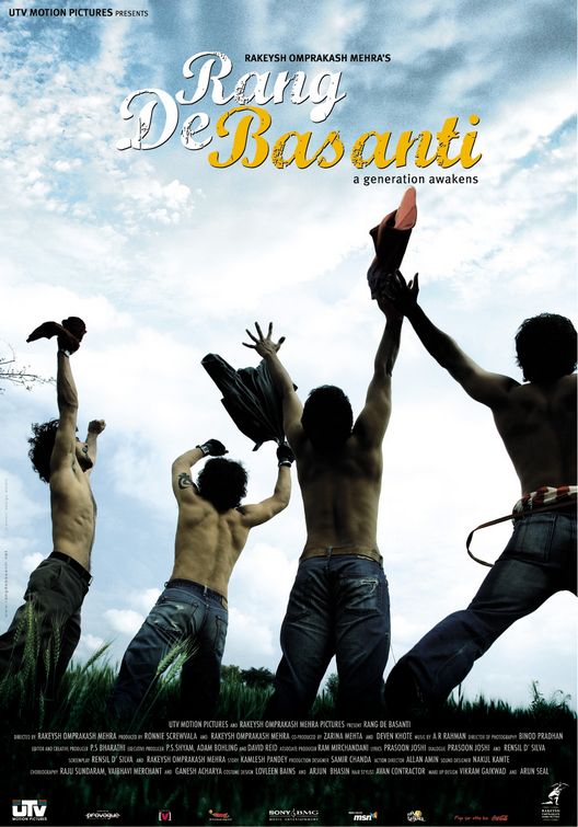 Rang De Basanti Movie Poster