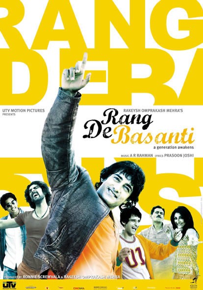 Rang De Basanti Movie Poster