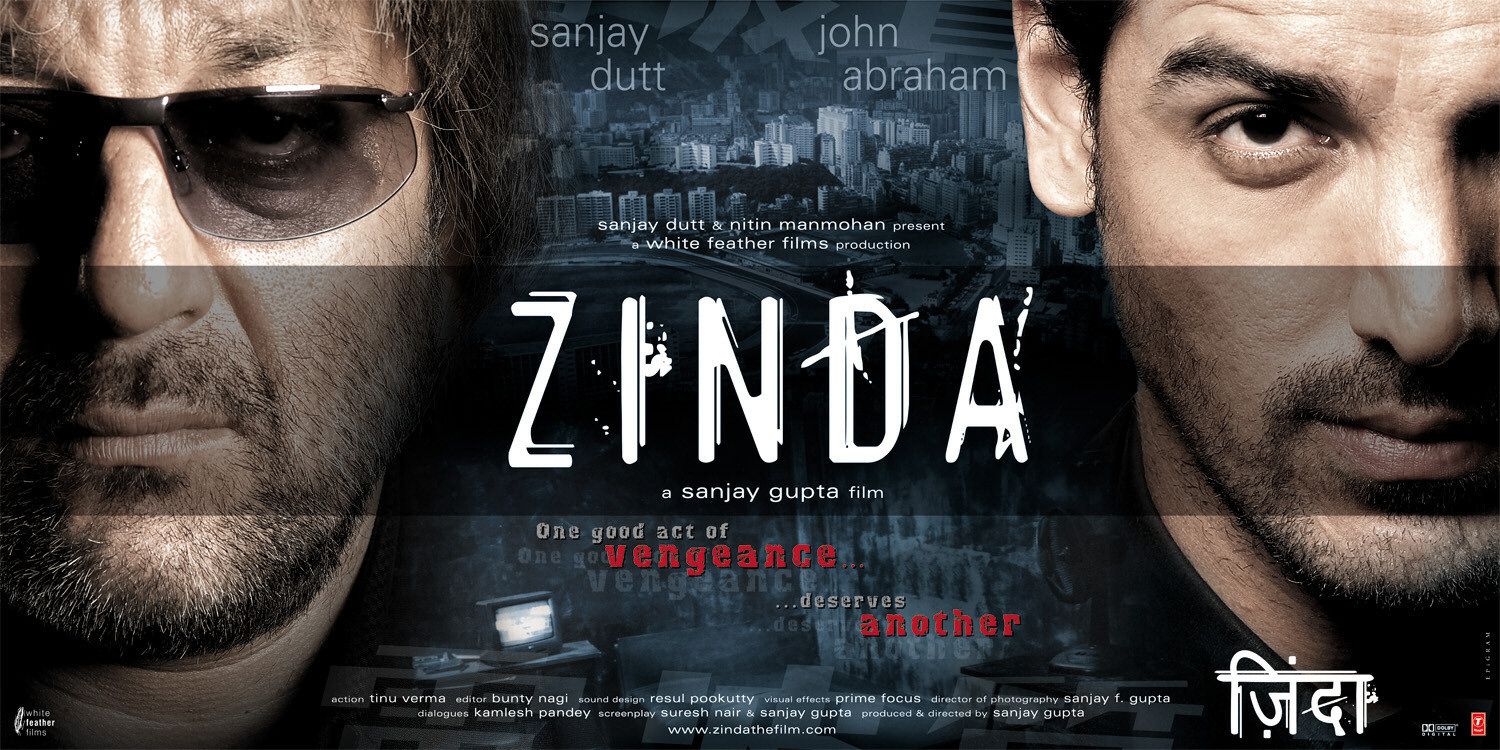 Extra Large Movie Poster Image for Zinda (#8 of 8)