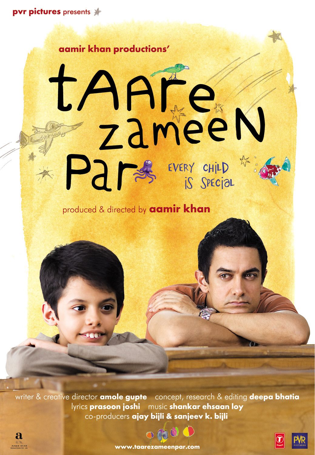 Extra Large Movie Poster Image for Taare Zameen Par (#1 of 3)