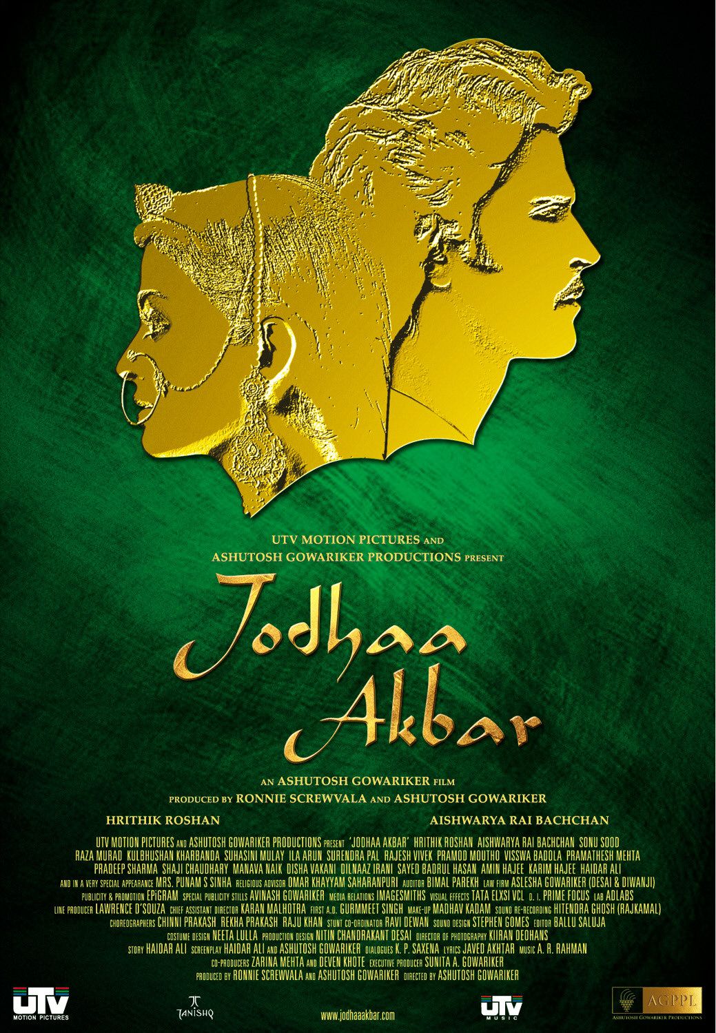 Extra Large Movie Poster Image for Jodhaa Akbar (#6 of 15)
