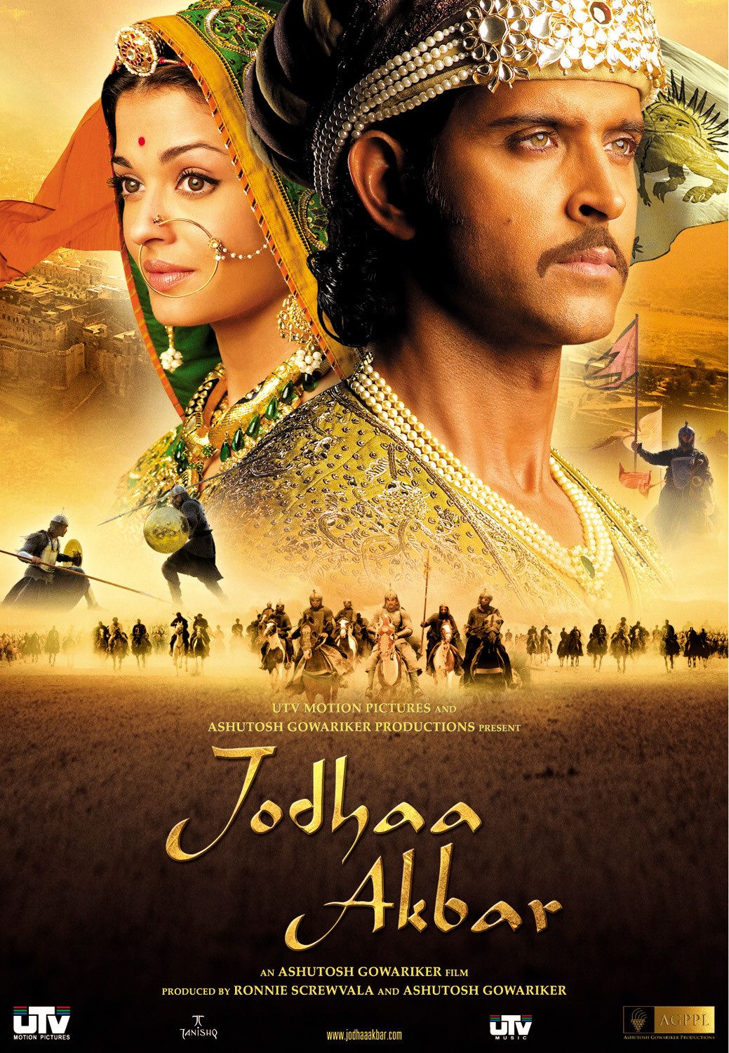 Extra Large Movie Poster Image for Jodhaa Akbar (#9 of 15)