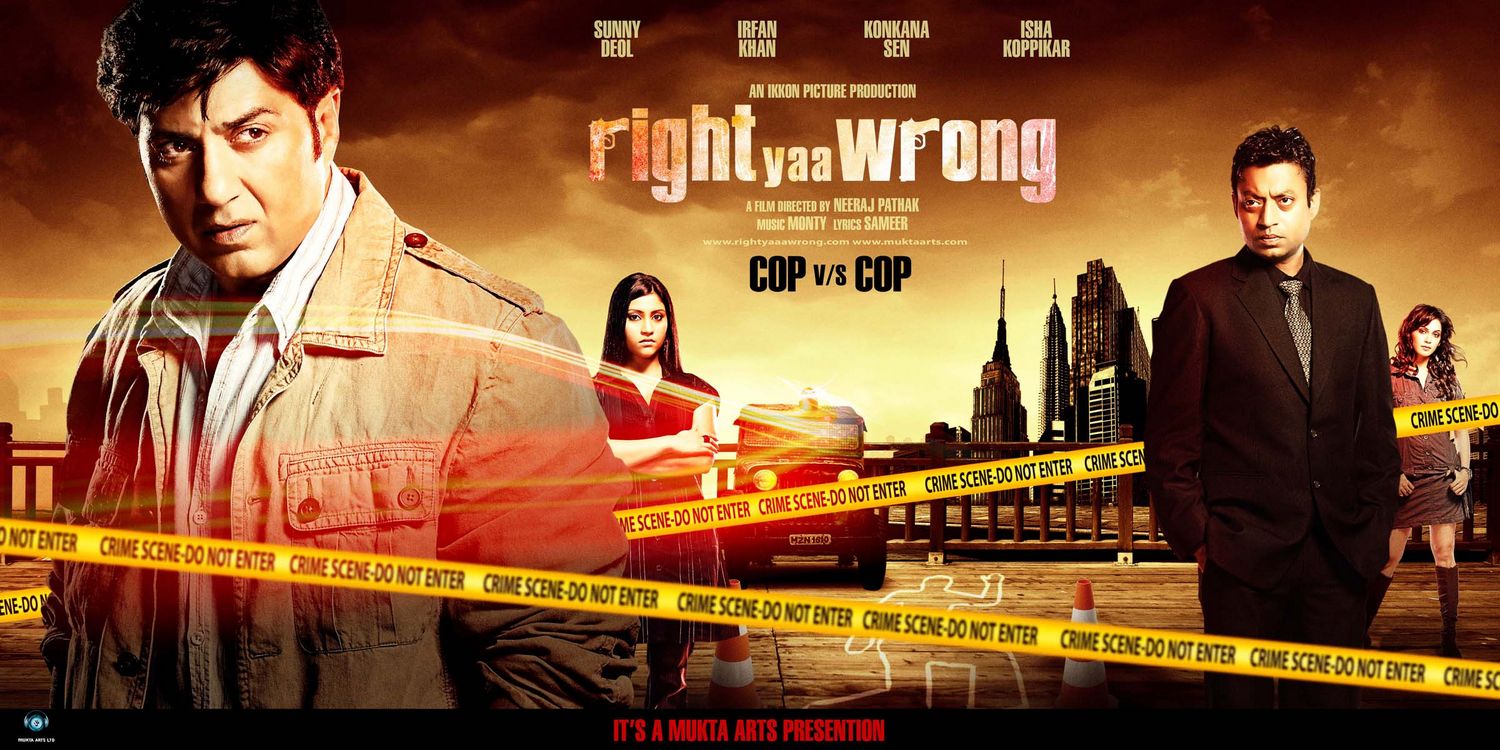 Extra Large Movie Poster Image for Right Yaa Wrong (#3 of 3)