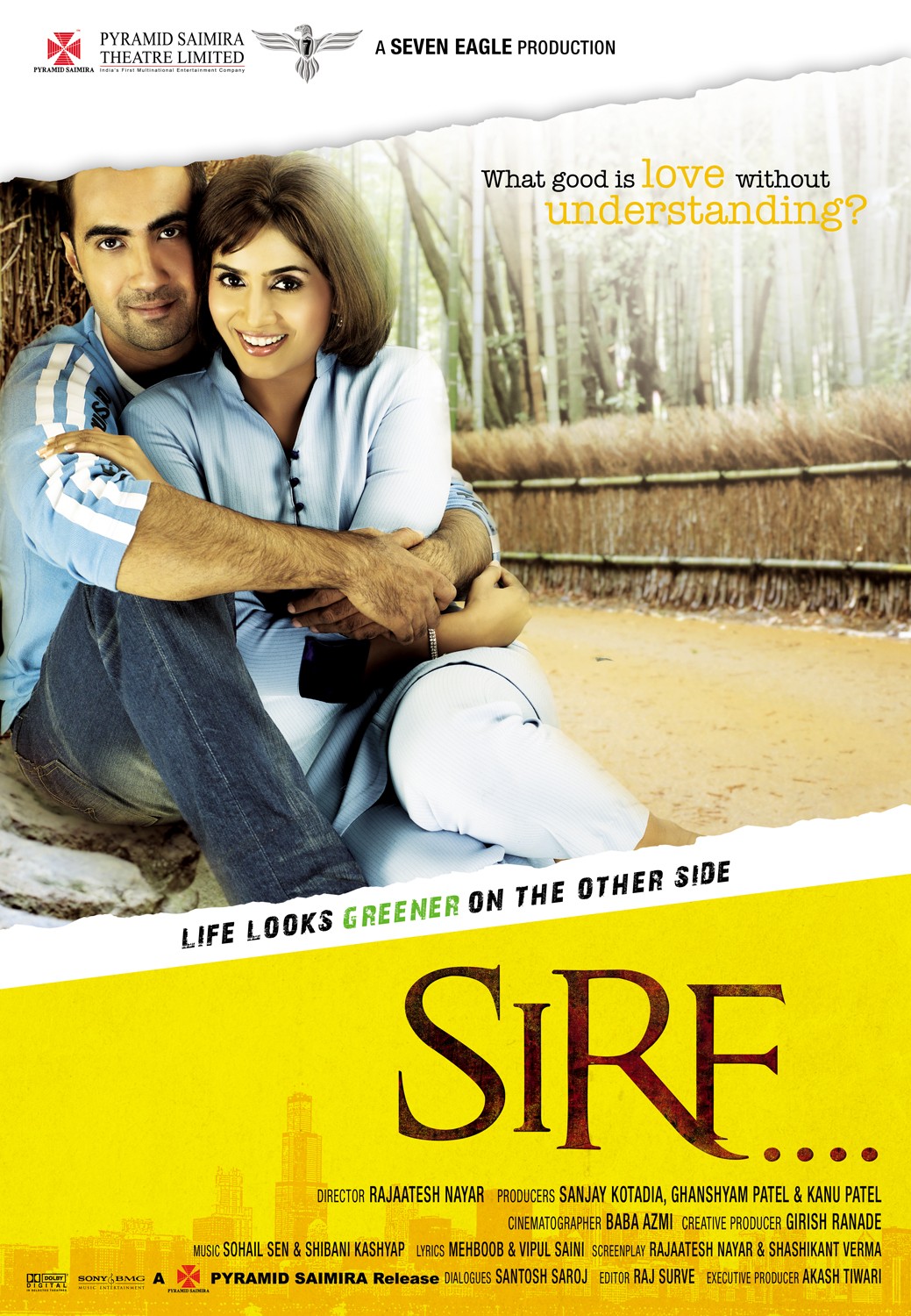 Extra Large Movie Poster Image for Sirf....: Life Looks Greener on the Other Side (#1 of 5)
