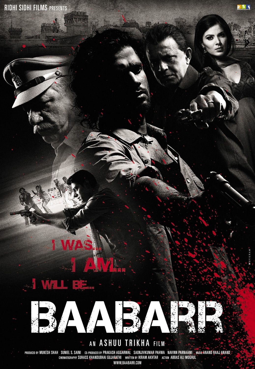 Extra Large Movie Poster Image for Baabarr (#2 of 3)