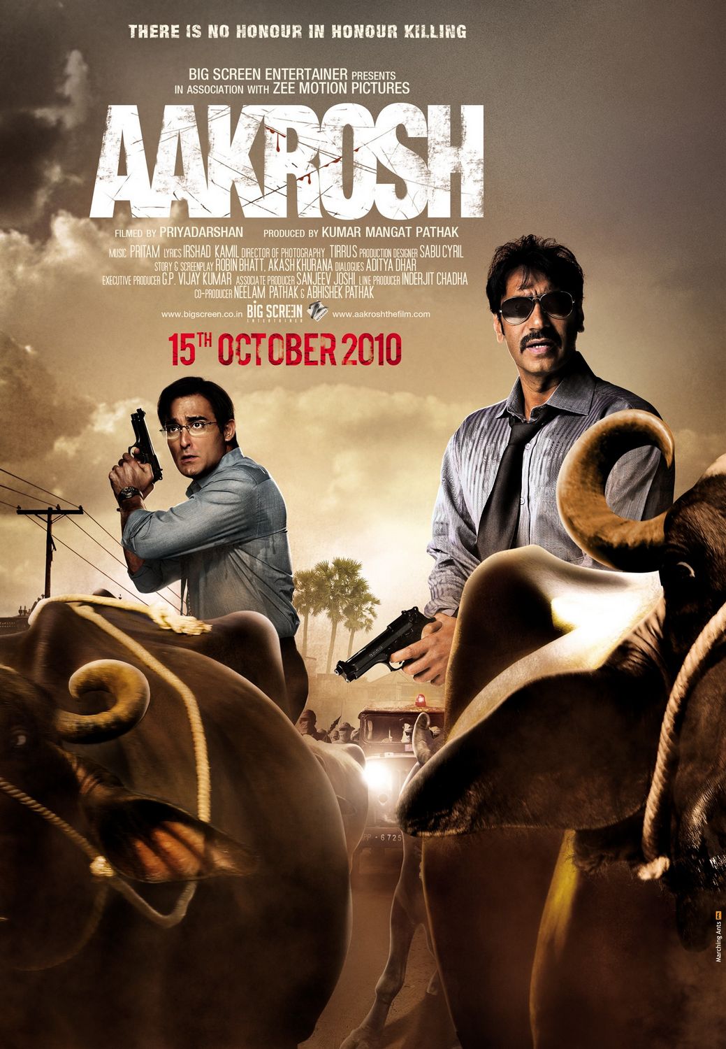 Extra Large Movie Poster Image for Aakrosh (#3 of 4)