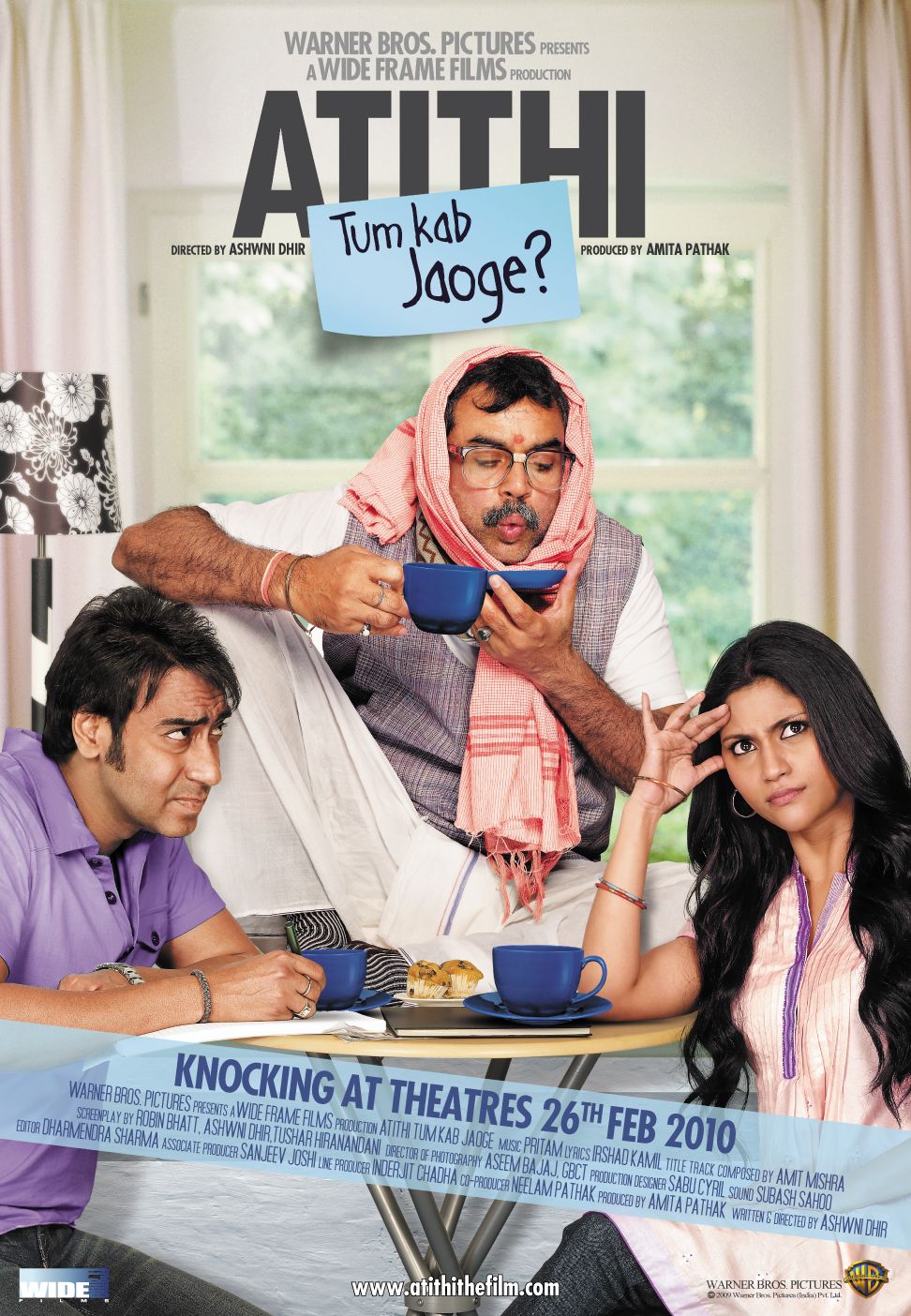 Extra Large Movie Poster Image for Atithi Tum Kab Jaoge (#1 of 5)