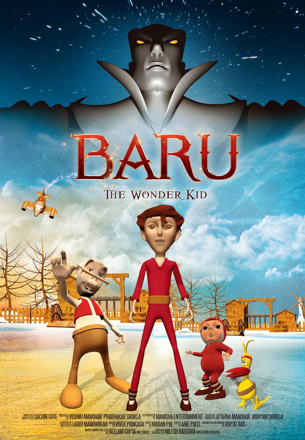 Extra Large Movie Poster Image for Baru - The Wonder Kid 