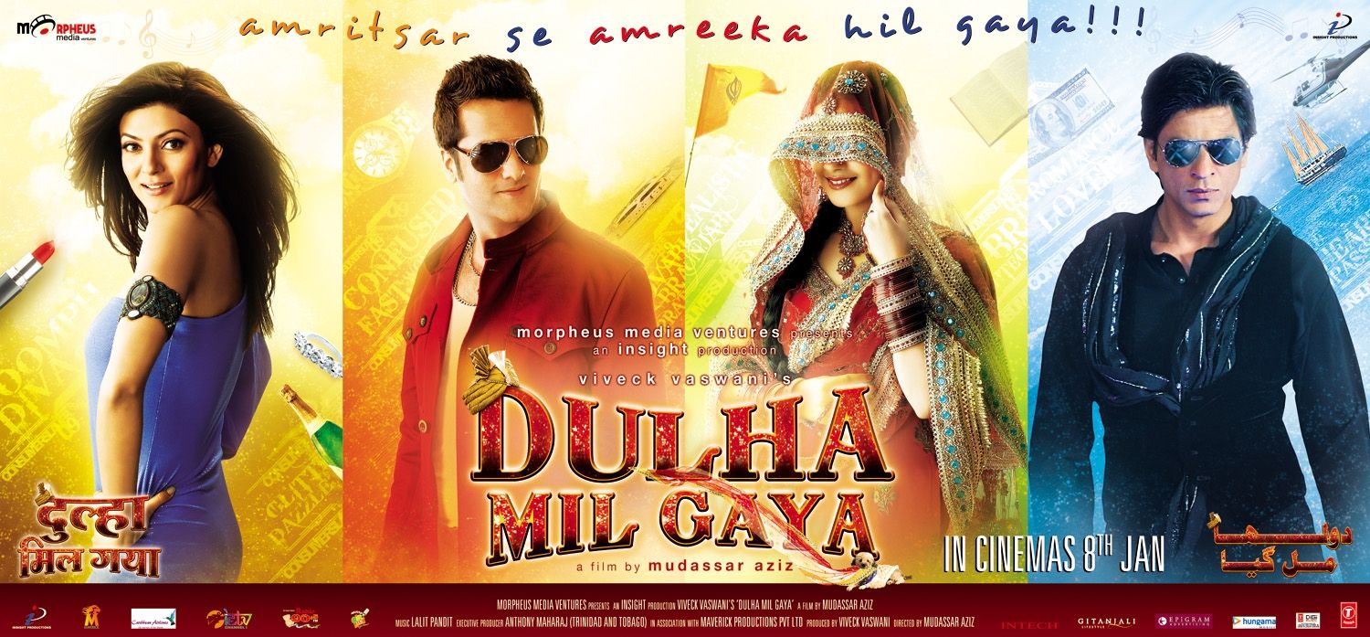 Extra Large Movie Poster Image for Dulha Mil Gaya (#4 of 4)