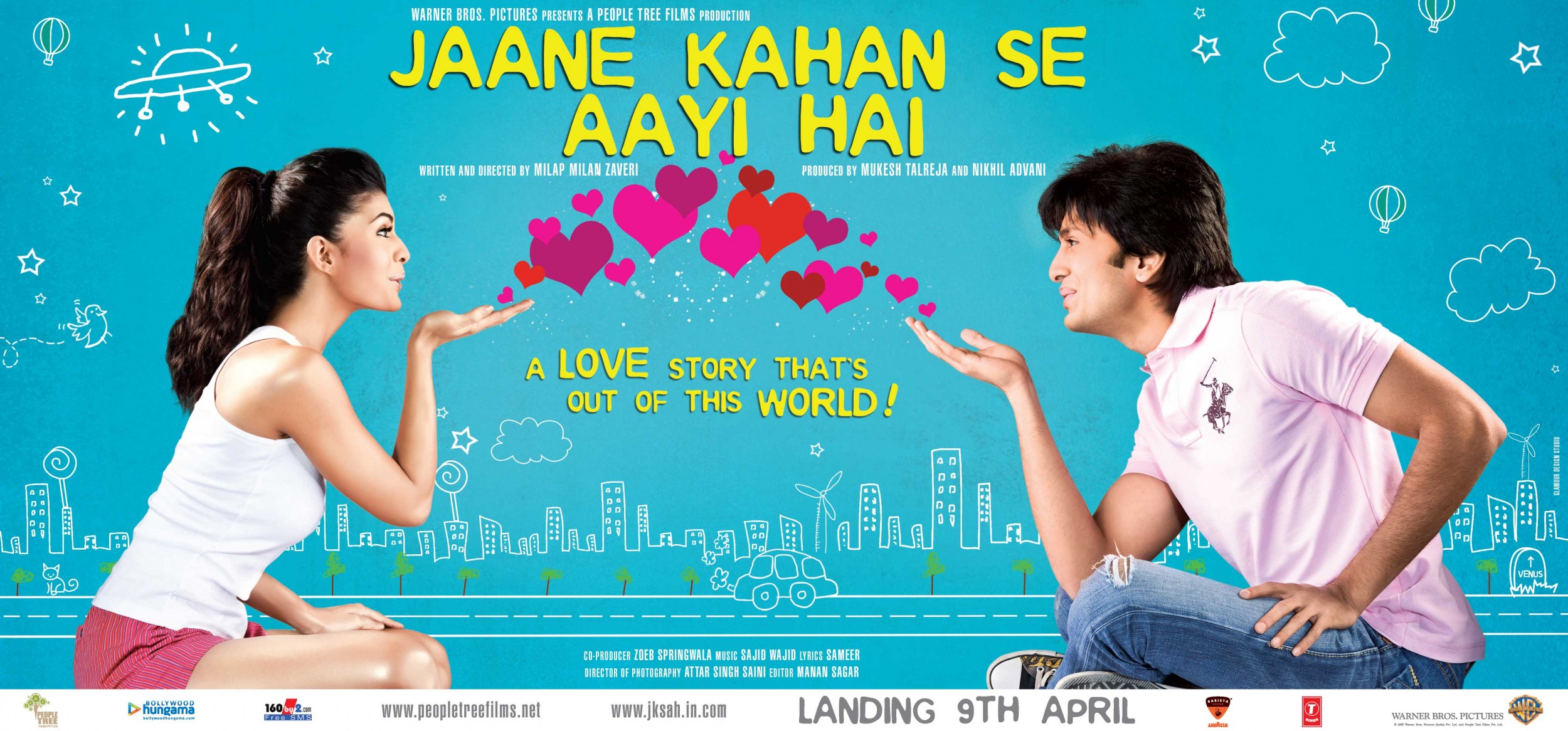 Mega Sized Movie Poster Image for Jaane Kahan Se Aayi Hai (#4 of 5)