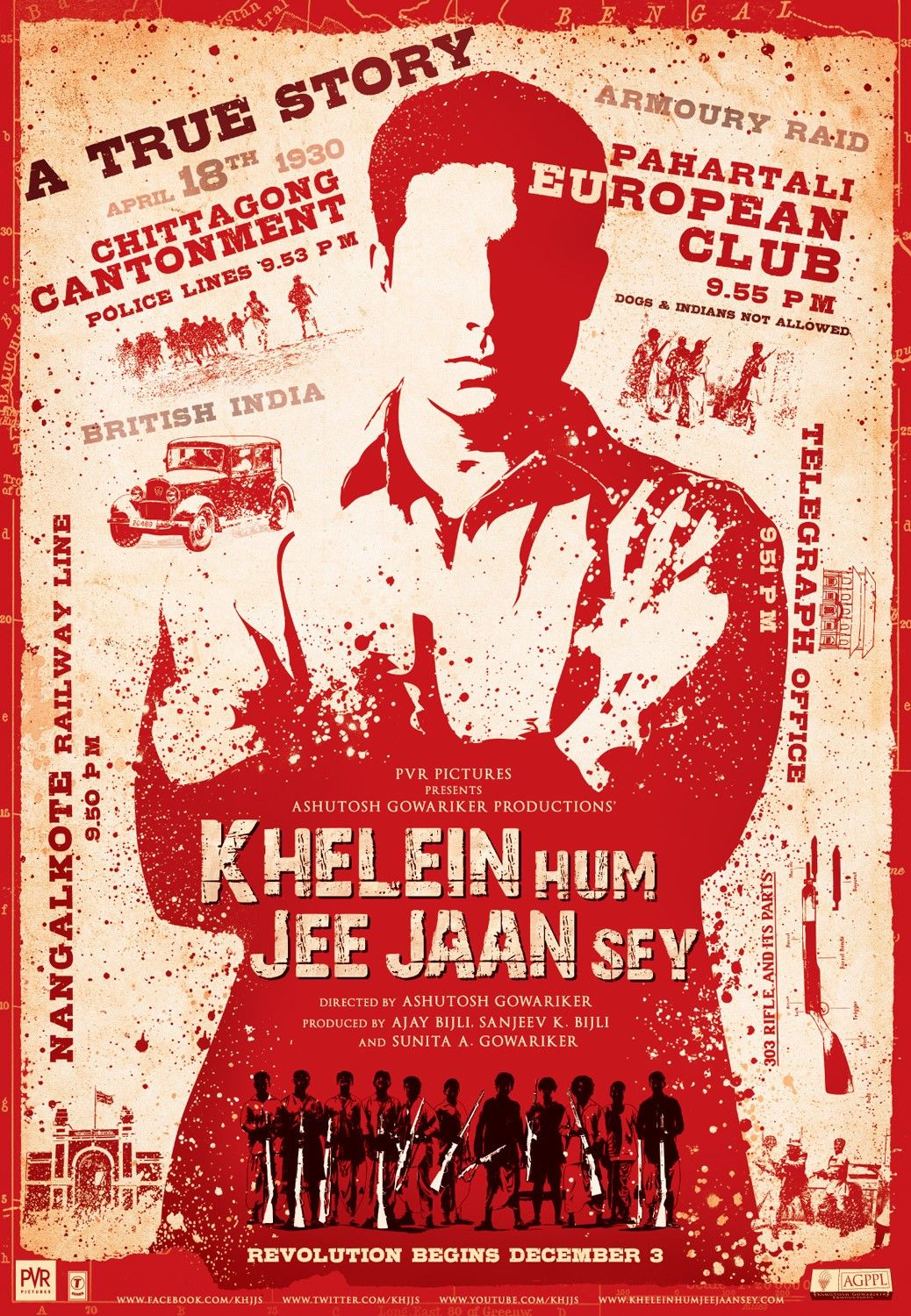 Extra Large Movie Poster Image for Khelein Hum Jee Jaan Sey (#1 of 5)