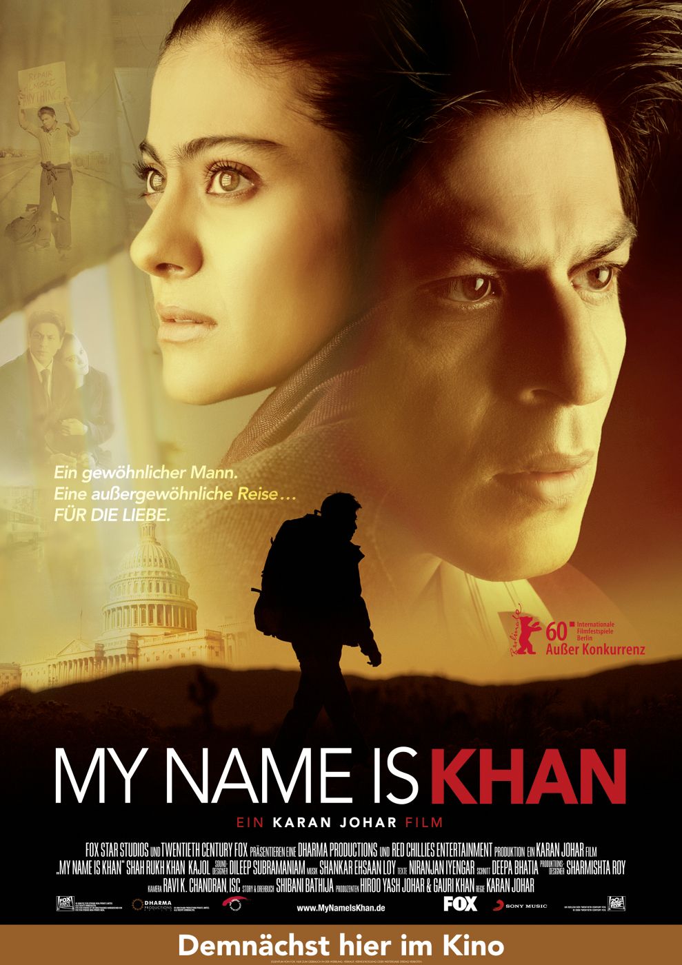 Extra Large Movie Poster Image for My Name Is Khan (#1 of 2)
