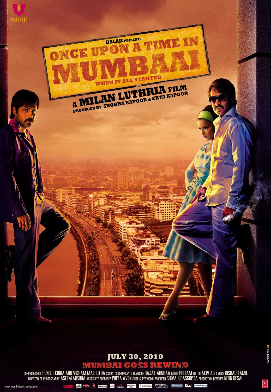 Extra Large Movie Poster Image for Once Upon a Time in Mumbai (#2 of 5)