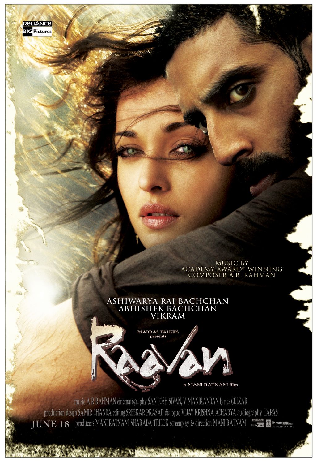 Extra Large Movie Poster Image for Raavan (#4 of 5)