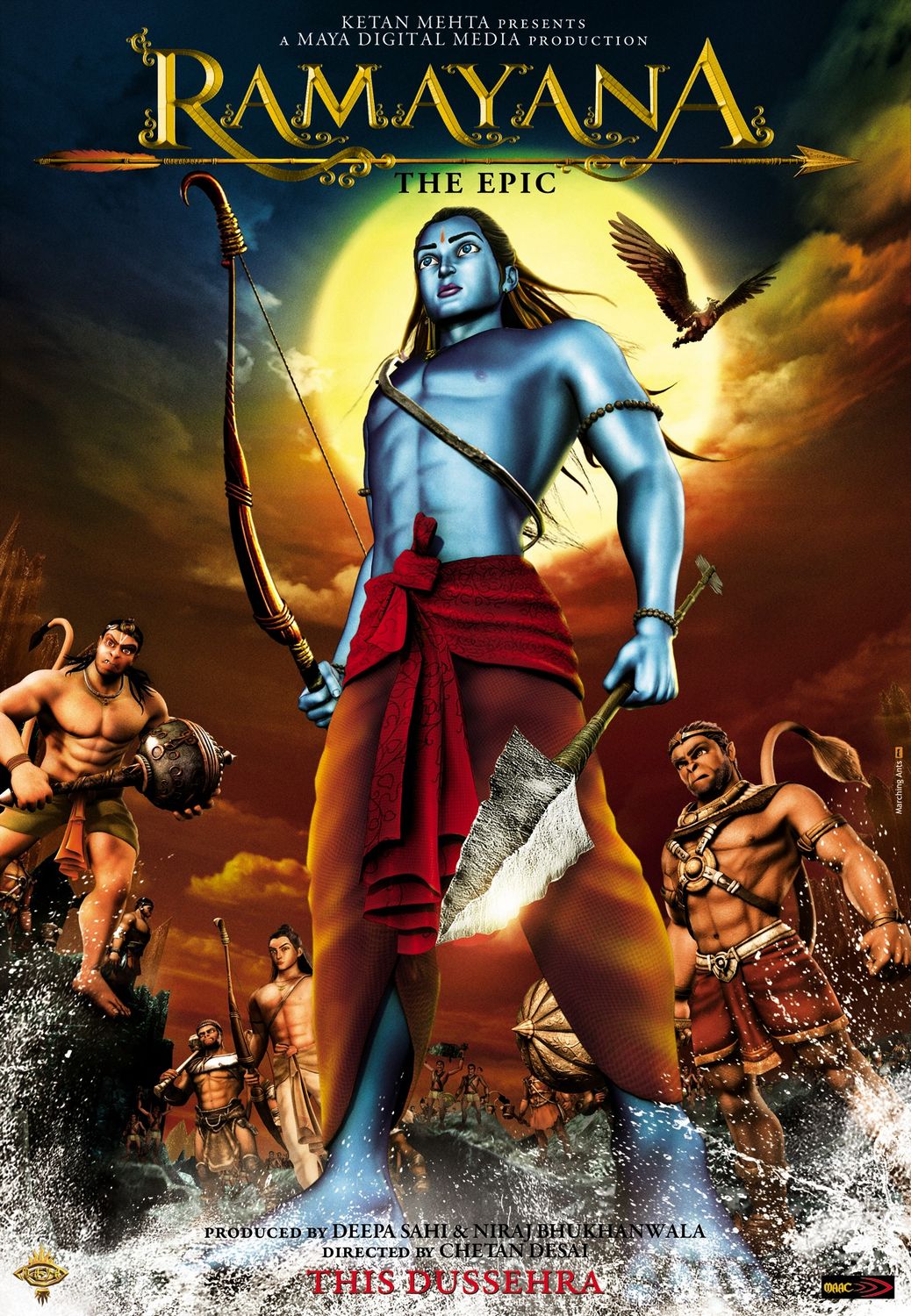 Extra Large Movie Poster Image for Ramayana: The Epic (#2 of 6)