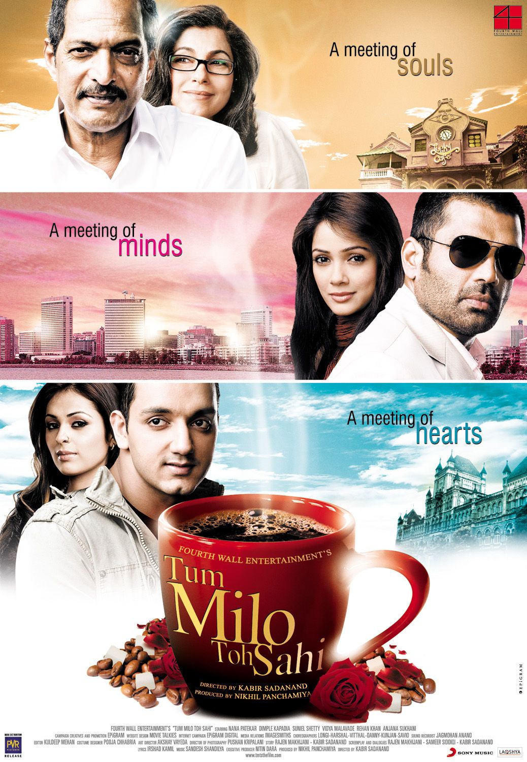 Extra Large Movie Poster Image for Tum Milo Toh Sahi (#2 of 4)