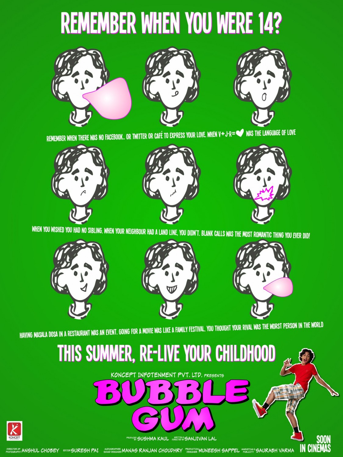 Extra Large Movie Poster Image for Bubble Gum (#3 of 3)