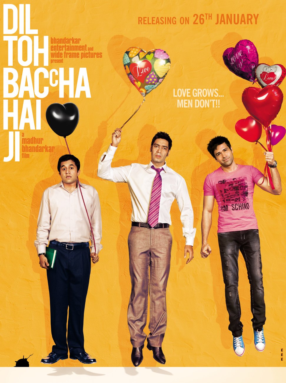Extra Large Movie Poster Image for Dil Toh Baccha Hai Ji (#3 of 5)