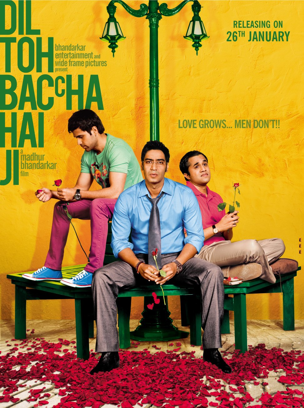 Extra Large Movie Poster Image for Dil Toh Baccha Hai Ji (#4 of 5)
