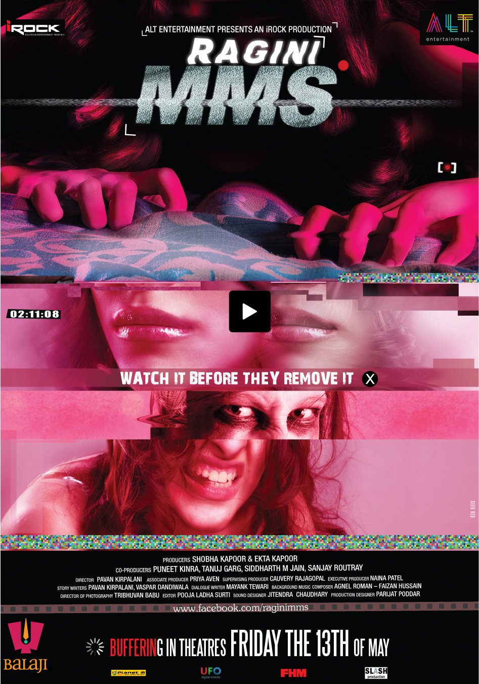 Extra Large Movie Poster Image for Ragini MMS (#1 of 7)