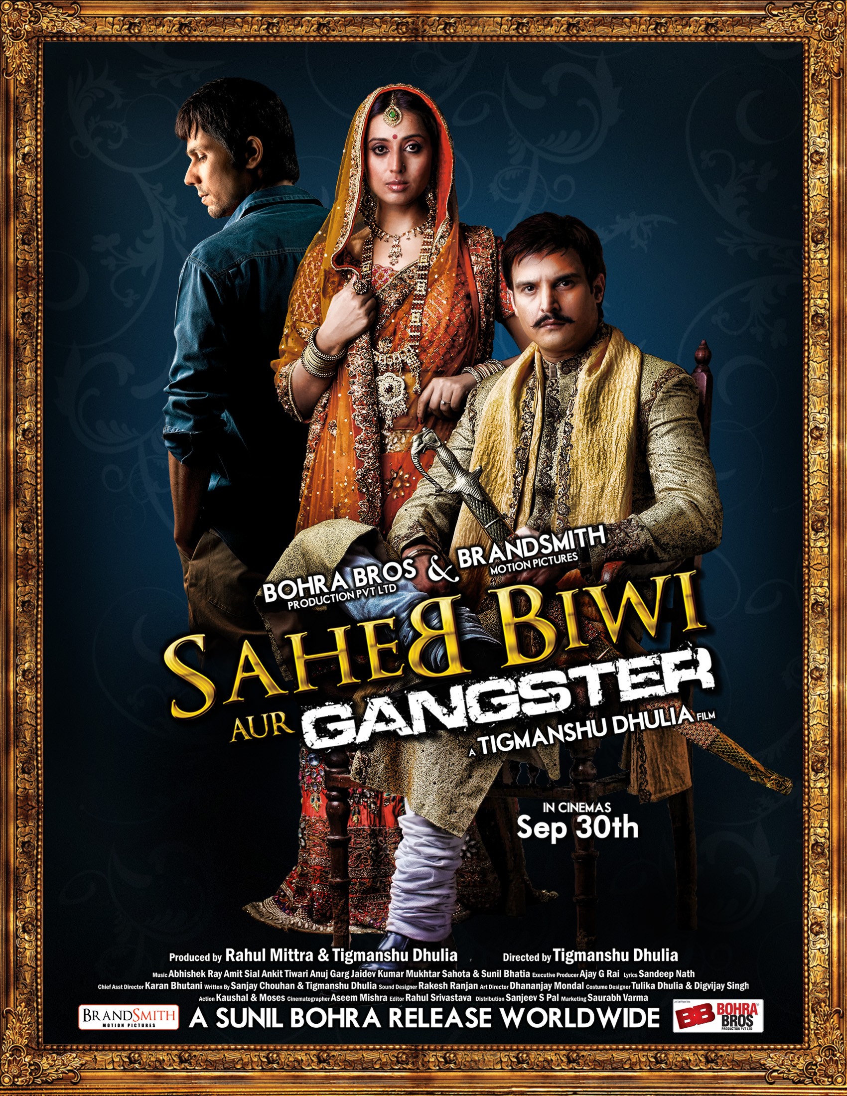 Mega Sized Movie Poster Image for Saheb Biwi Aur Gangster (#1 of 7)