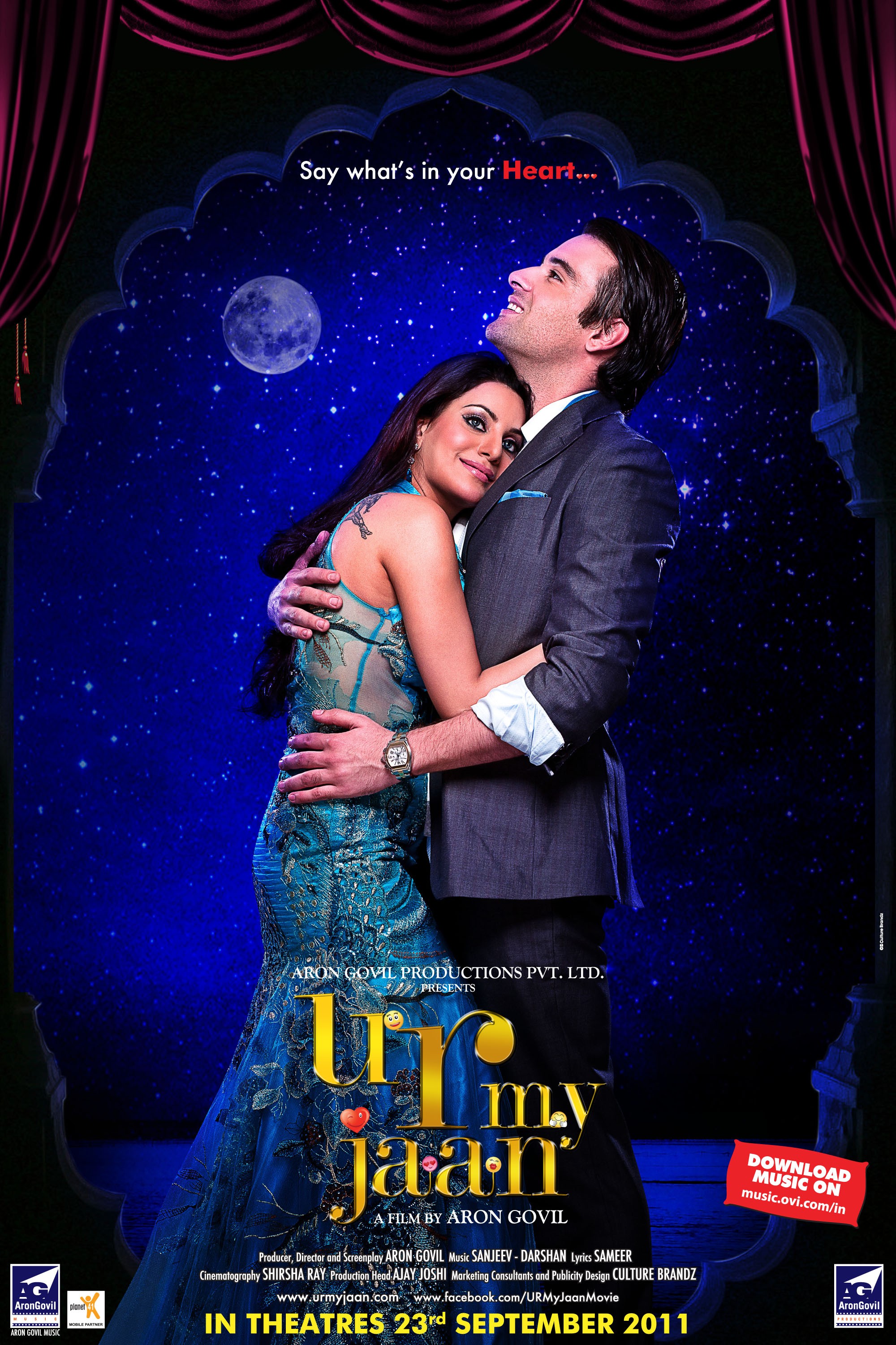 Mega Sized Movie Poster Image for U R My Jaan (#3 of 6)
