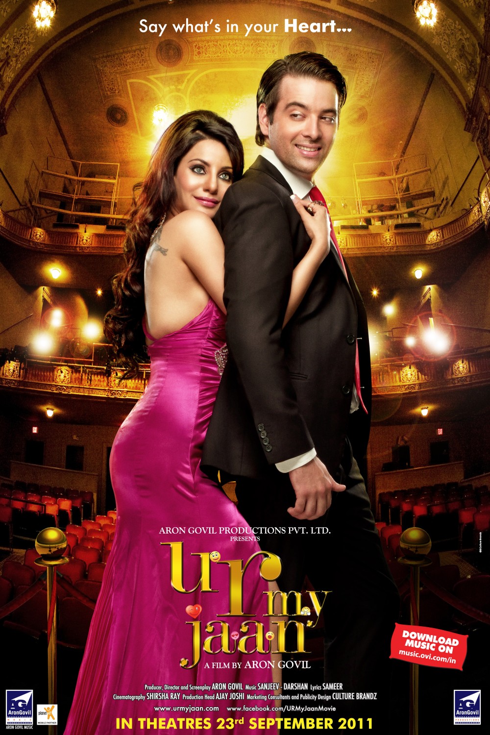 Extra Large Movie Poster Image for U R My Jaan (#5 of 6)