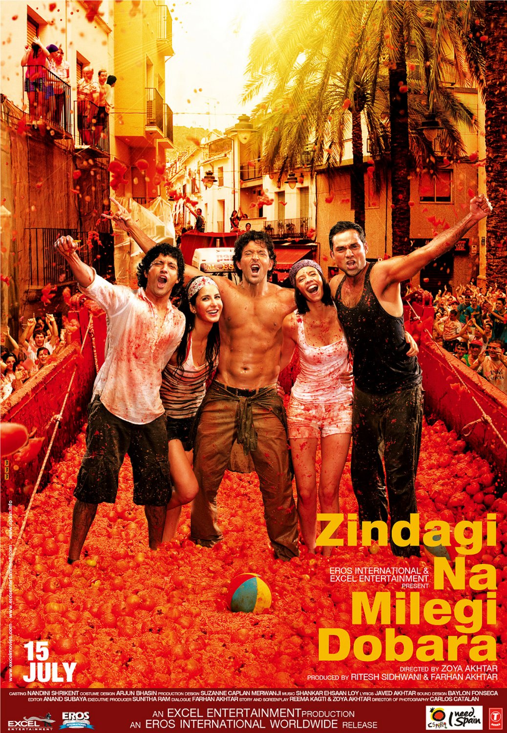 Extra Large Movie Poster Image for Zindagi Na Milegi Dobara (#3 of 5)