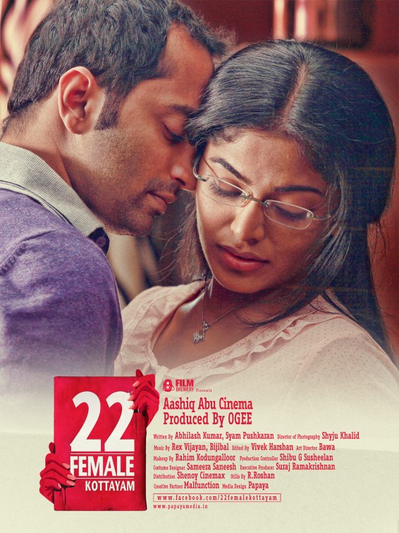 22 Female Kottayam Movie Poster