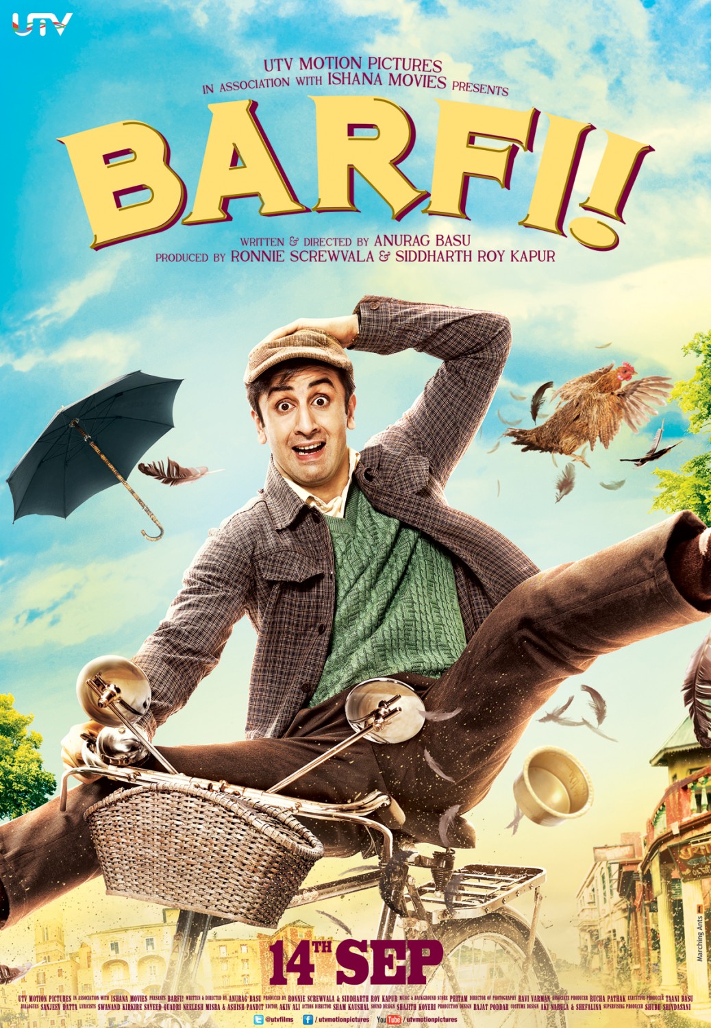 Extra Large Movie Poster Image for Barfi! (#4 of 5)