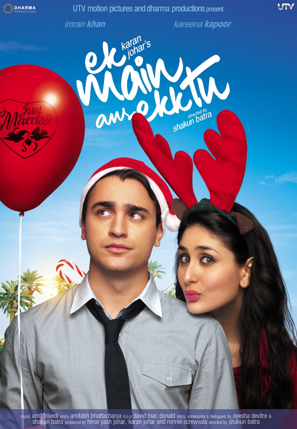 Extra Large Movie Poster Image for Ek Main Aur Ekk Tu (#2 of 3)