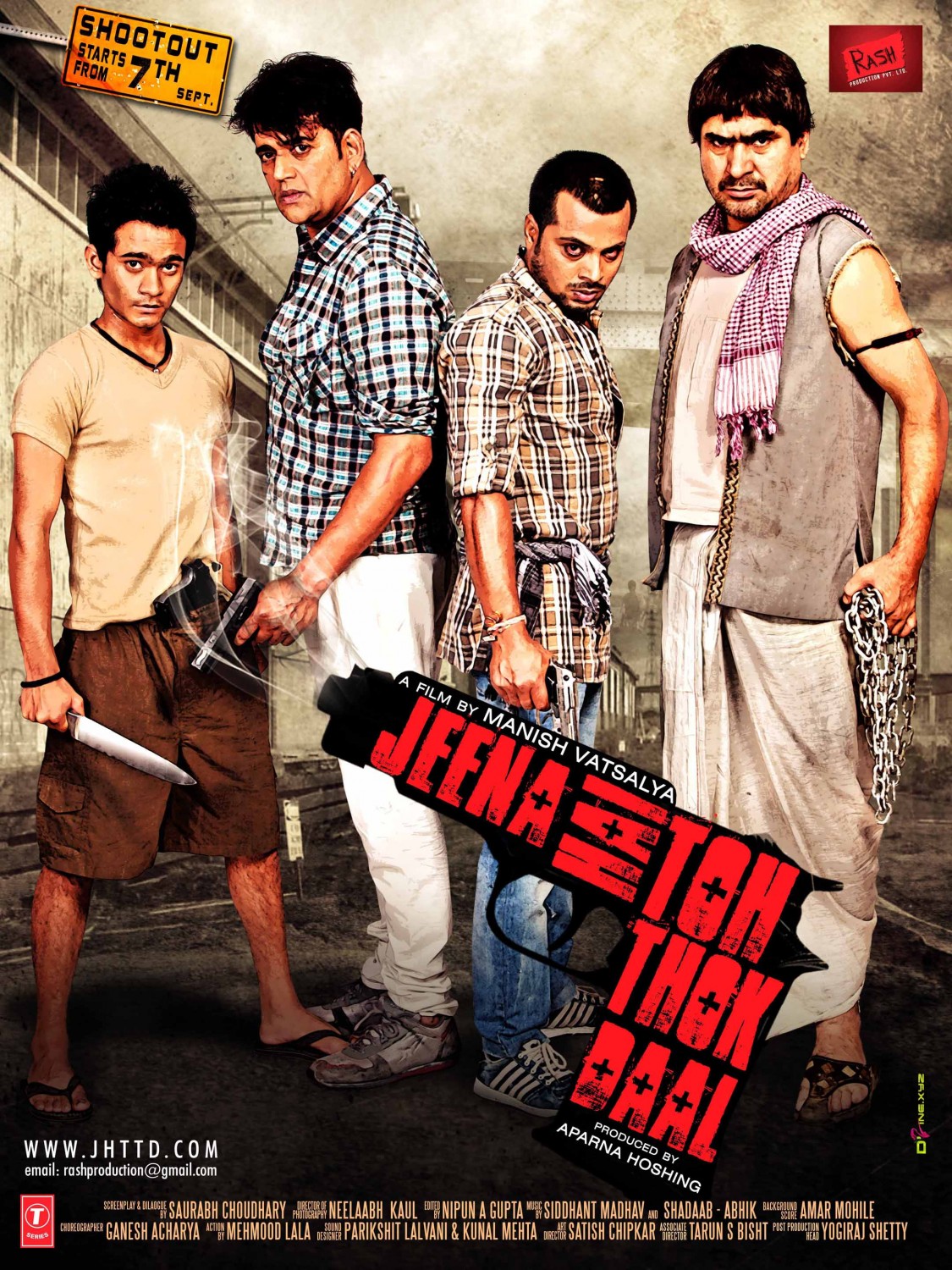 Extra Large Movie Poster Image for Jeena Hai Toh Thok Daal (#5 of 12)