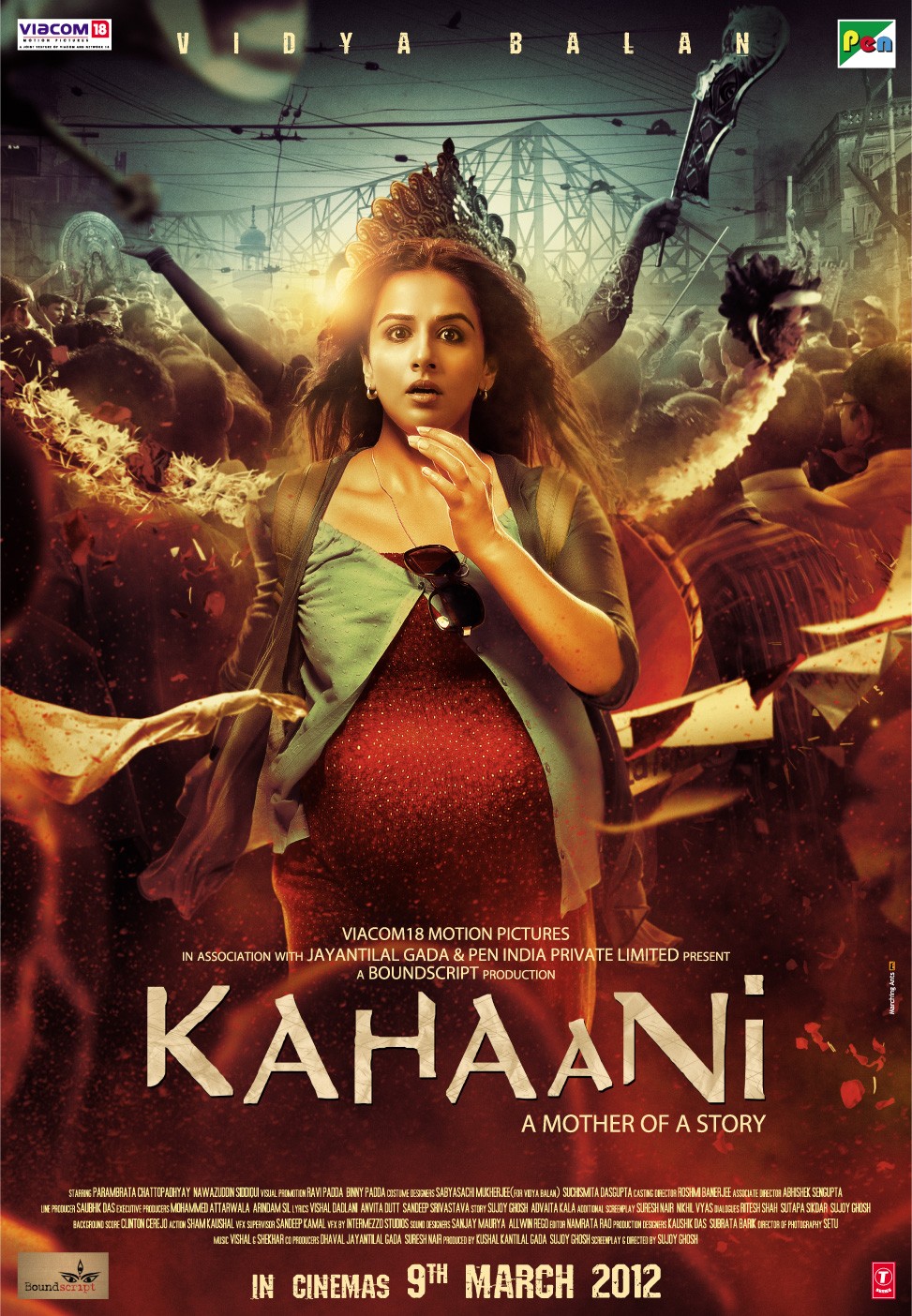 Extra Large Movie Poster Image for Kahaani (#1 of 3)