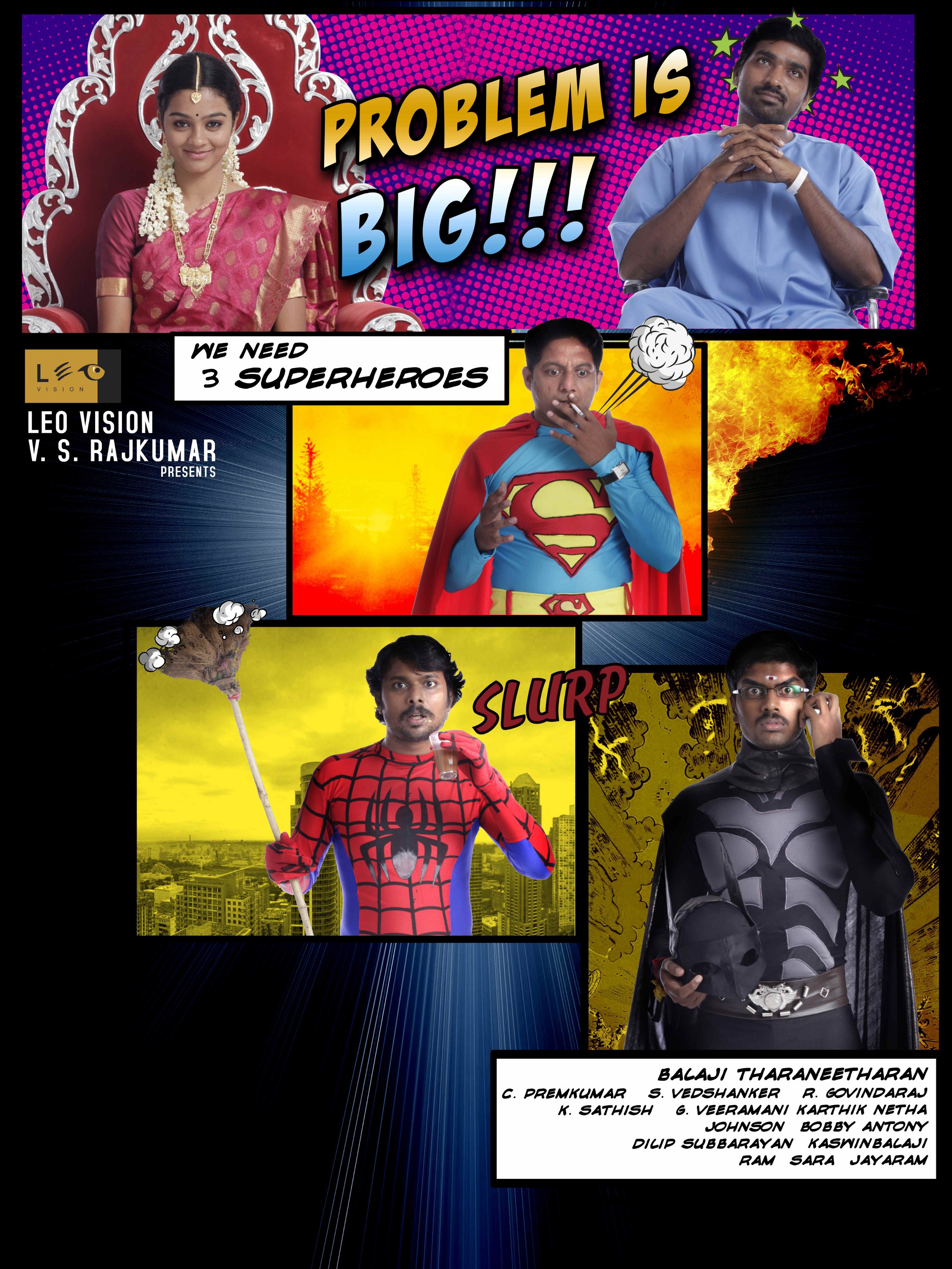 Mega Sized Movie Poster Image for Naduvula Konjam Pakkatha Kaanom (#10 of 14)