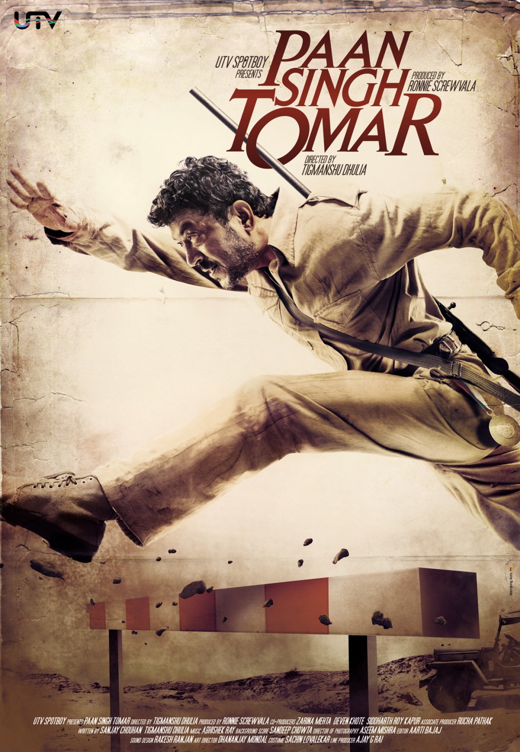 Extra Large Movie Poster Image for Paan Singh Tomar (#2 of 3)