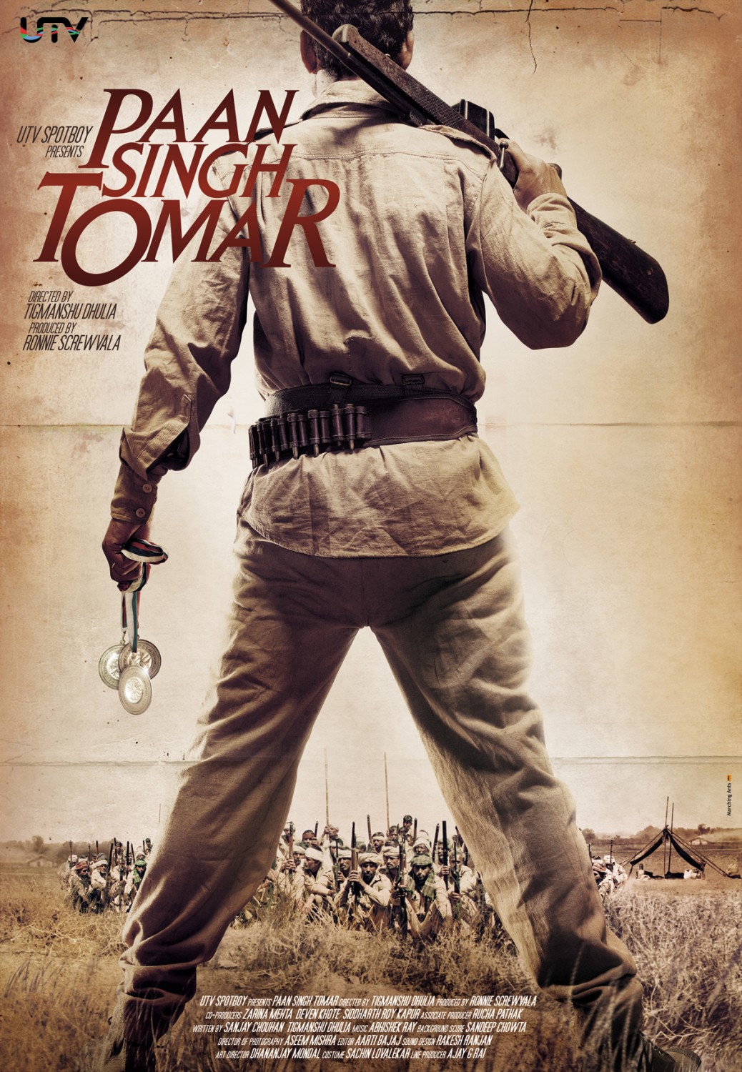 Extra Large Movie Poster Image for Paan Singh Tomar (#1 of 3)