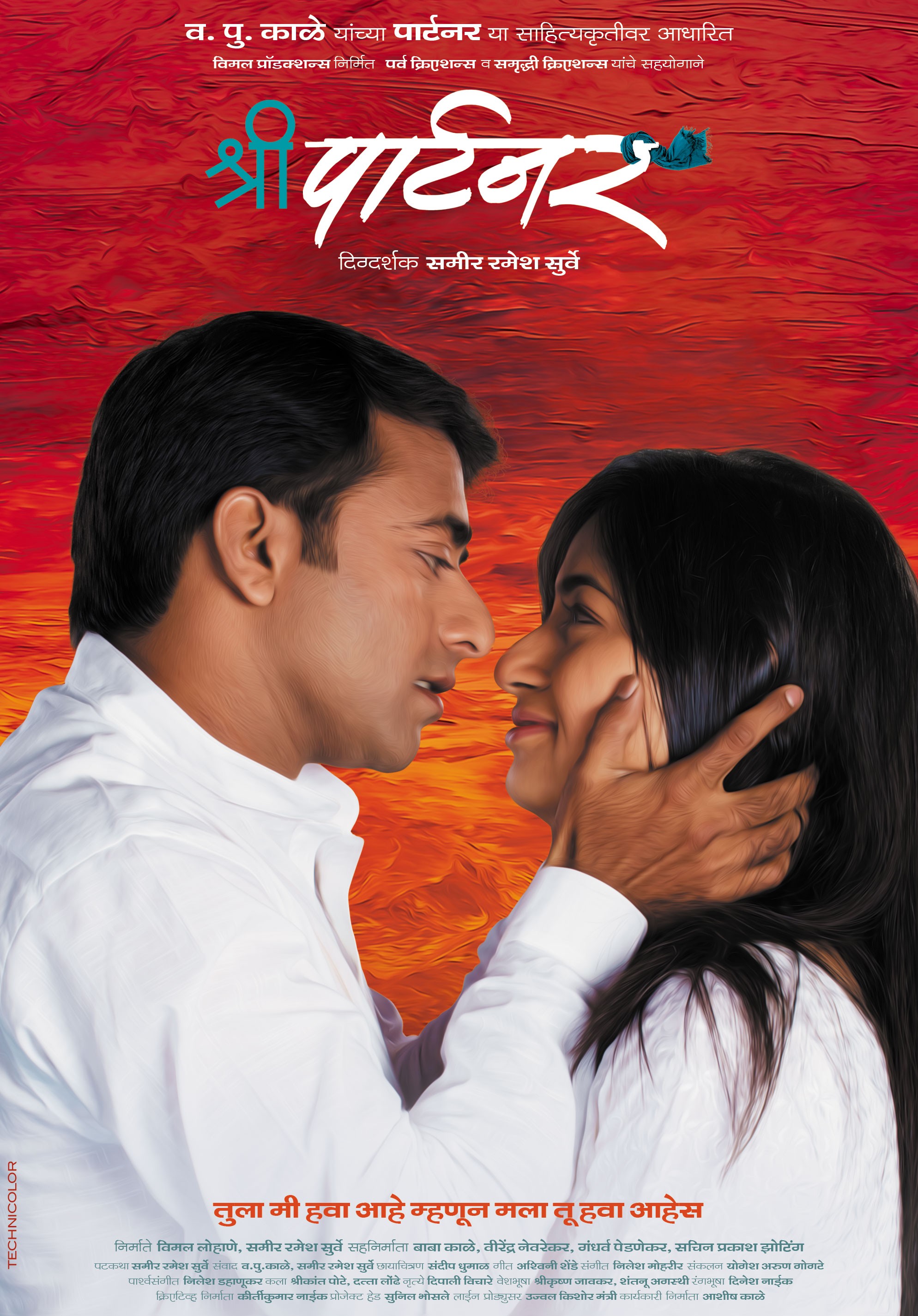 Mega Sized Movie Poster Image for Shree Partner (#9 of 11)