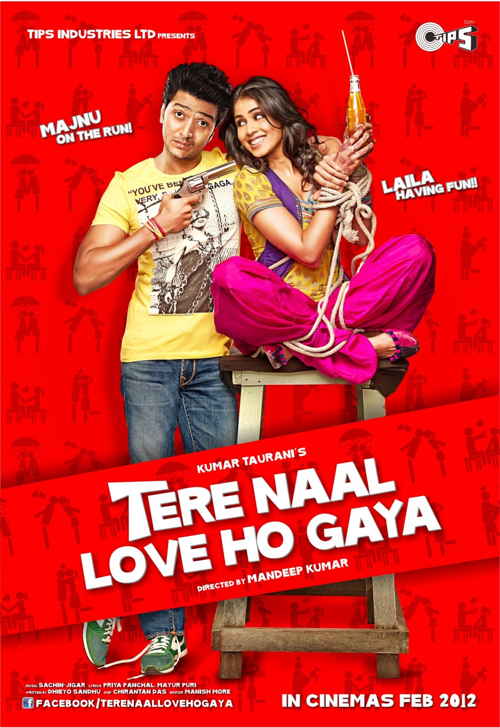 Extra Large Movie Poster Image for Tere Naal Love Ho Gaya (#2 of 5)