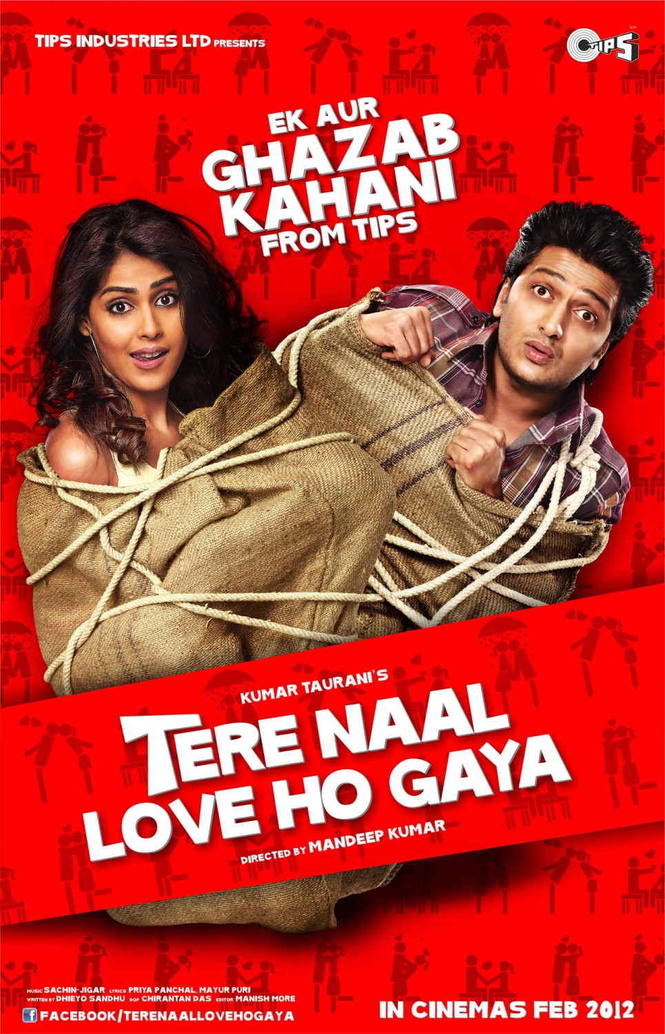 Extra Large Movie Poster Image for Tere Naal Love Ho Gaya (#1 of 5)