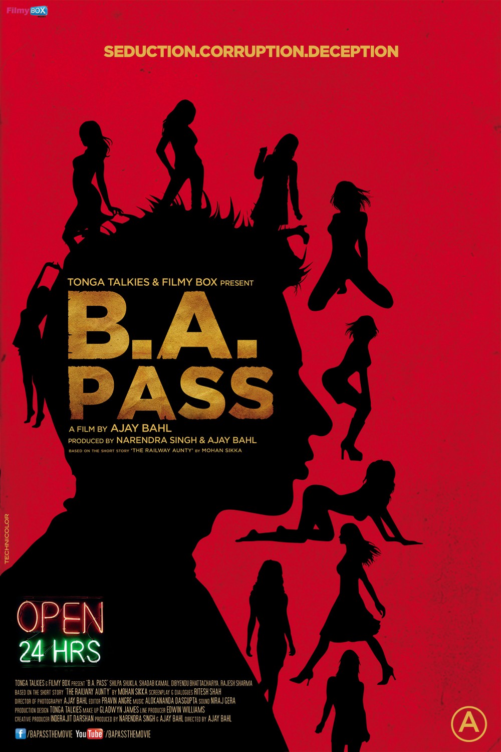Extra Large Movie Poster Image for B.A. Pass (#2 of 6)