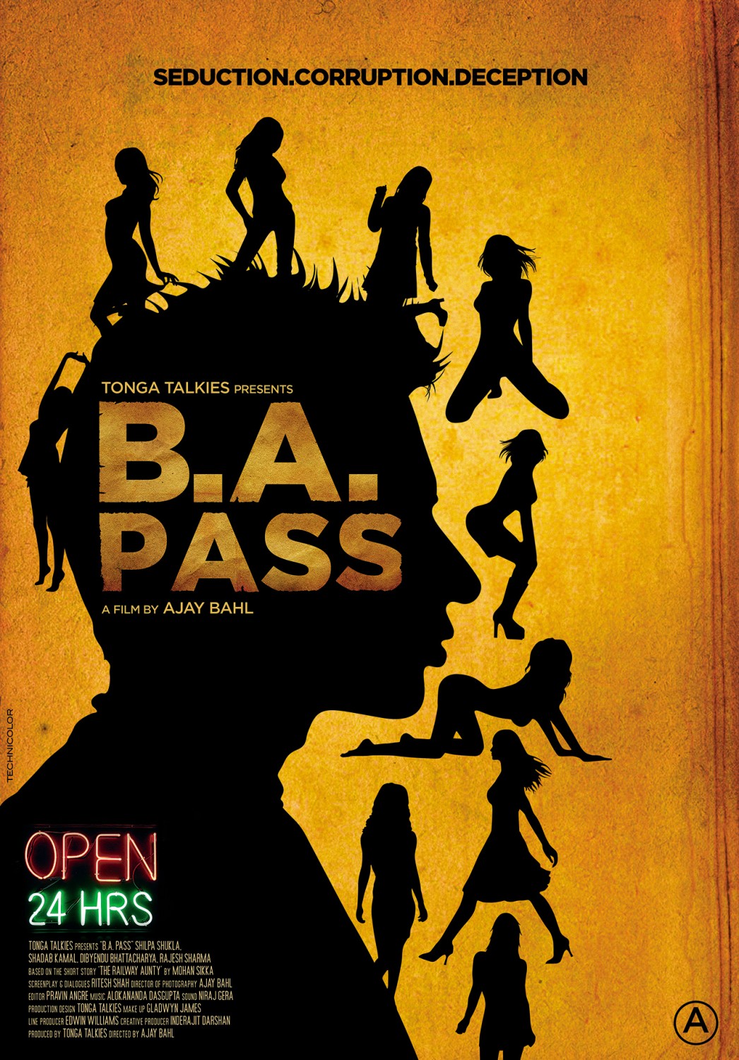 Extra Large Movie Poster Image for B.A. Pass (#3 of 6)