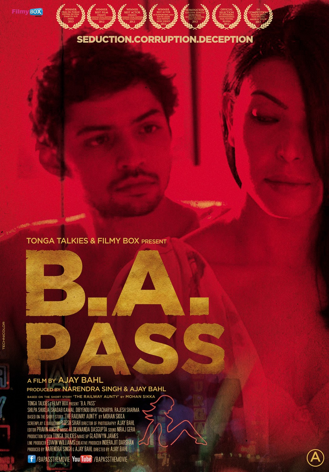Extra Large Movie Poster Image for B.A. Pass (#4 of 6)
