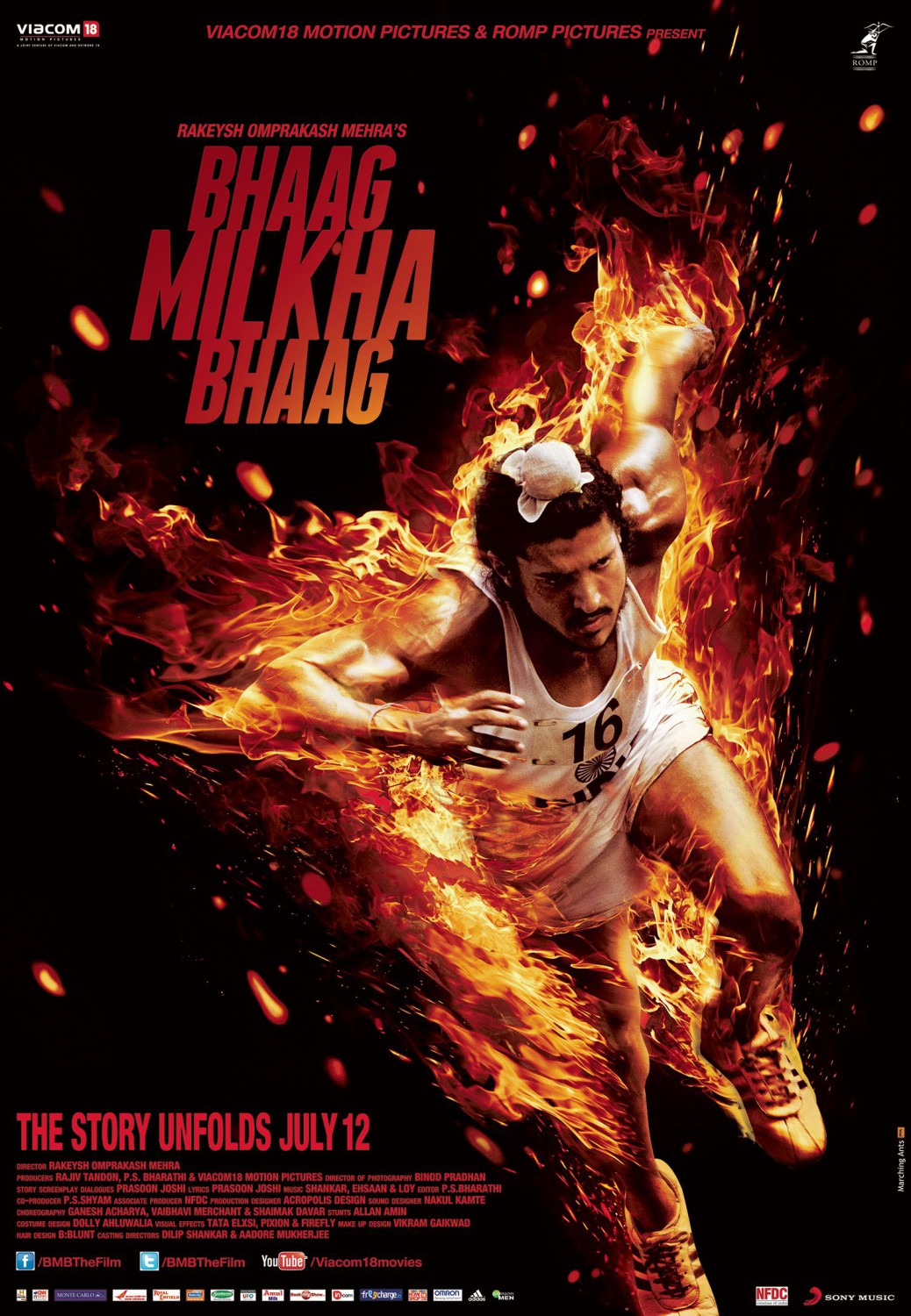 Extra Large Movie Poster Image for Bhaag Milkha Bhaag (#5 of 7)
