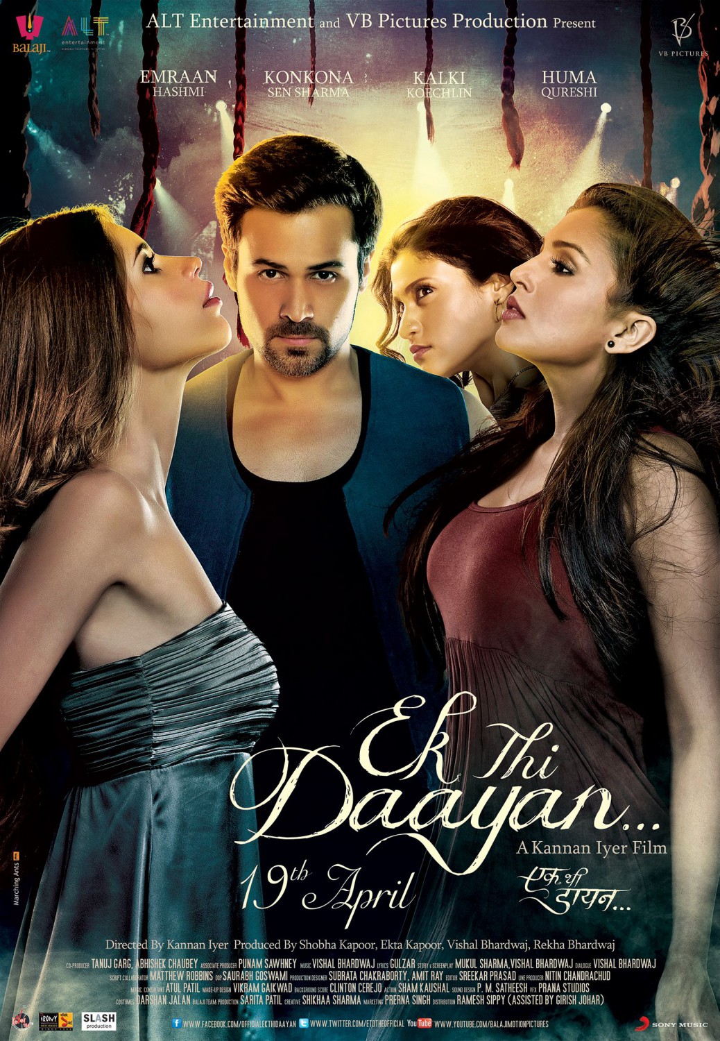 Extra Large Movie Poster Image for Ek Thi Daayan (#4 of 4)