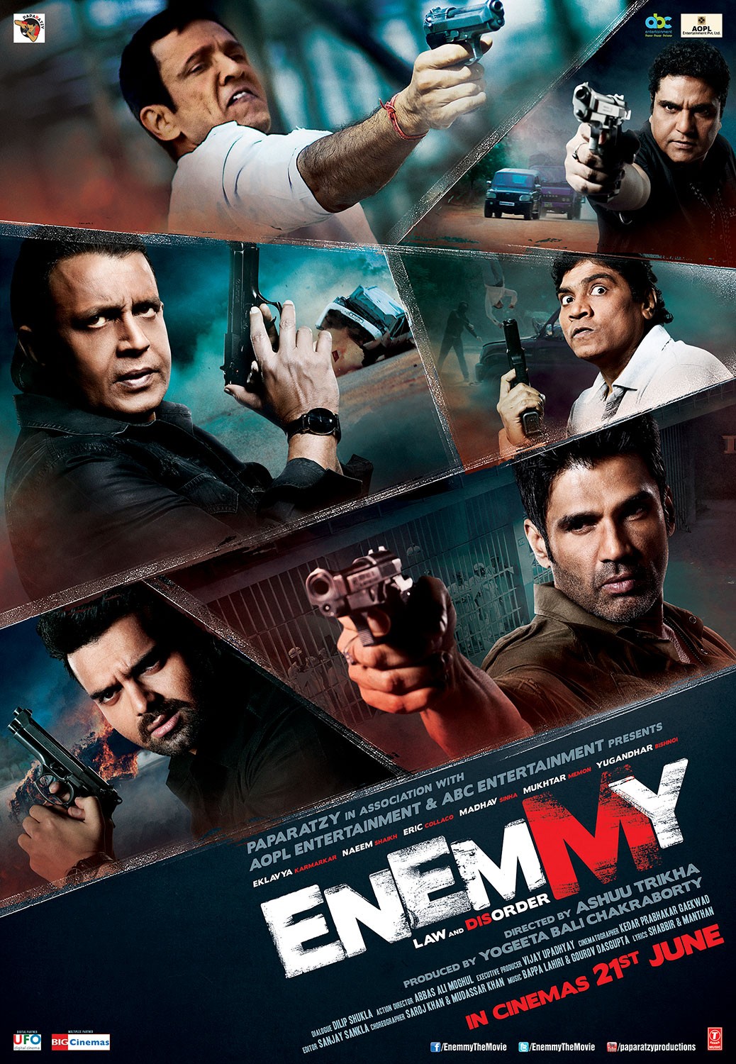 Extra Large Movie Poster Image for Enemmy (#11 of 12)