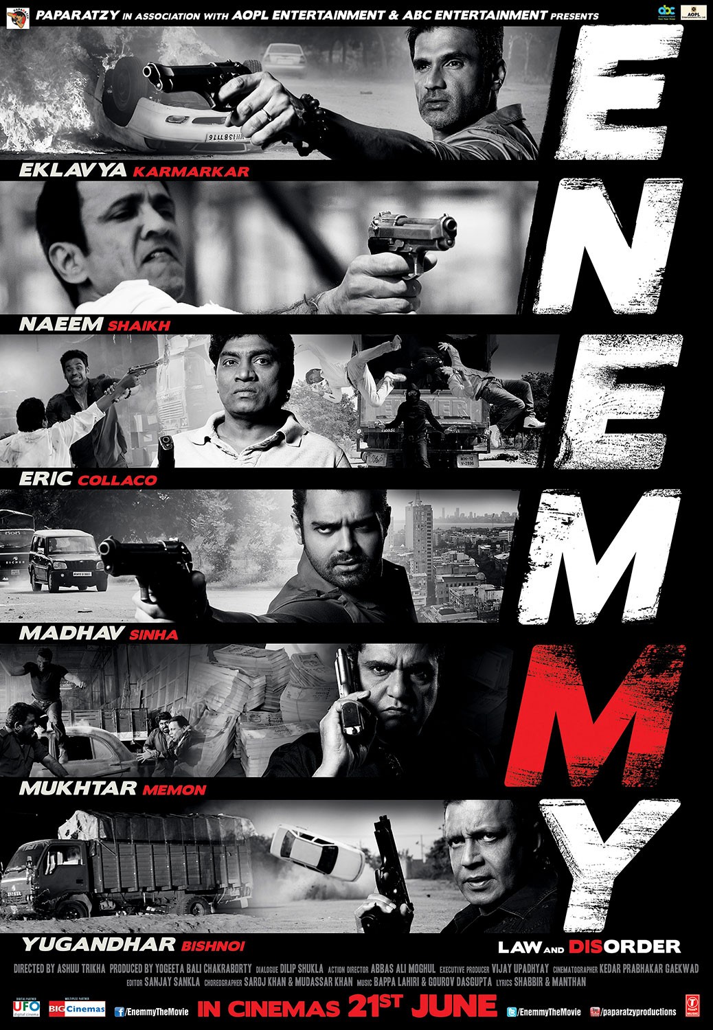 Extra Large Movie Poster Image for Enemmy (#7 of 12)