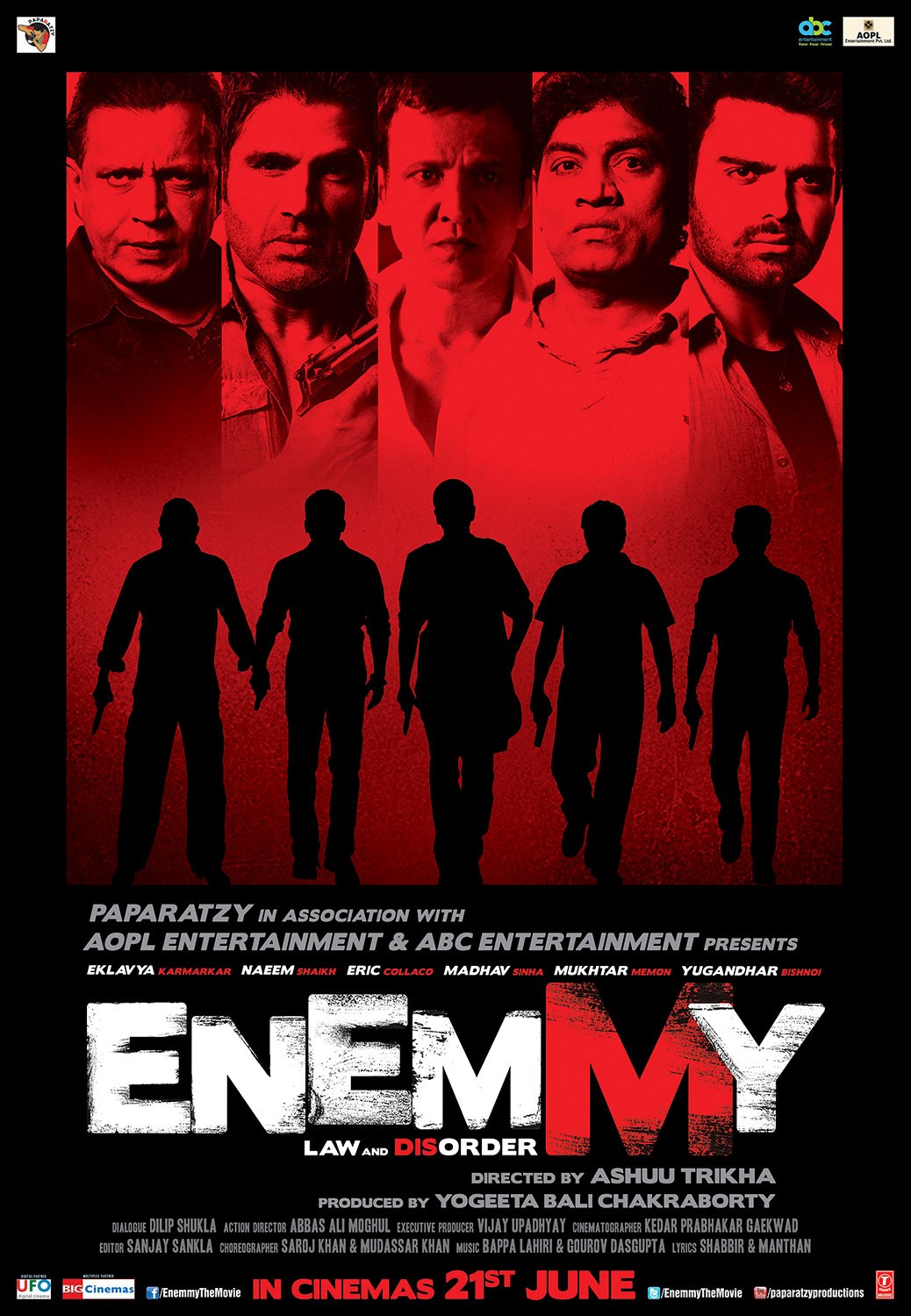 Extra Large Movie Poster Image for Enemmy (#8 of 12)